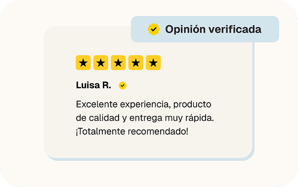 Opiniones verificadas